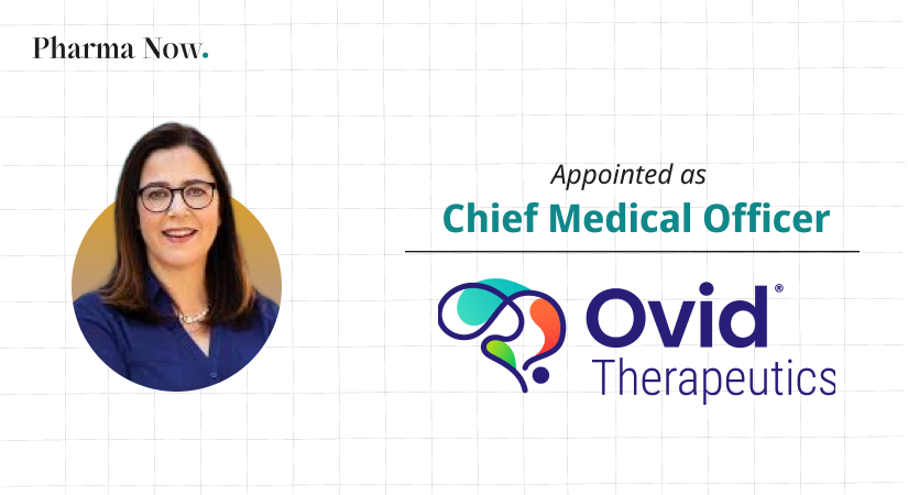 Ovid Therapeutics Appoints Dr. Petra Kaufmann As Chief Medical Officer To Lead Clinical And Regulatory Strategy For CNS Therapies