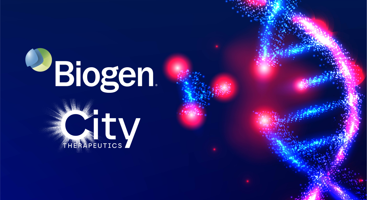 Biogen And City Therapeutics Launch RNAi Partnership Targeting CNS Diseases