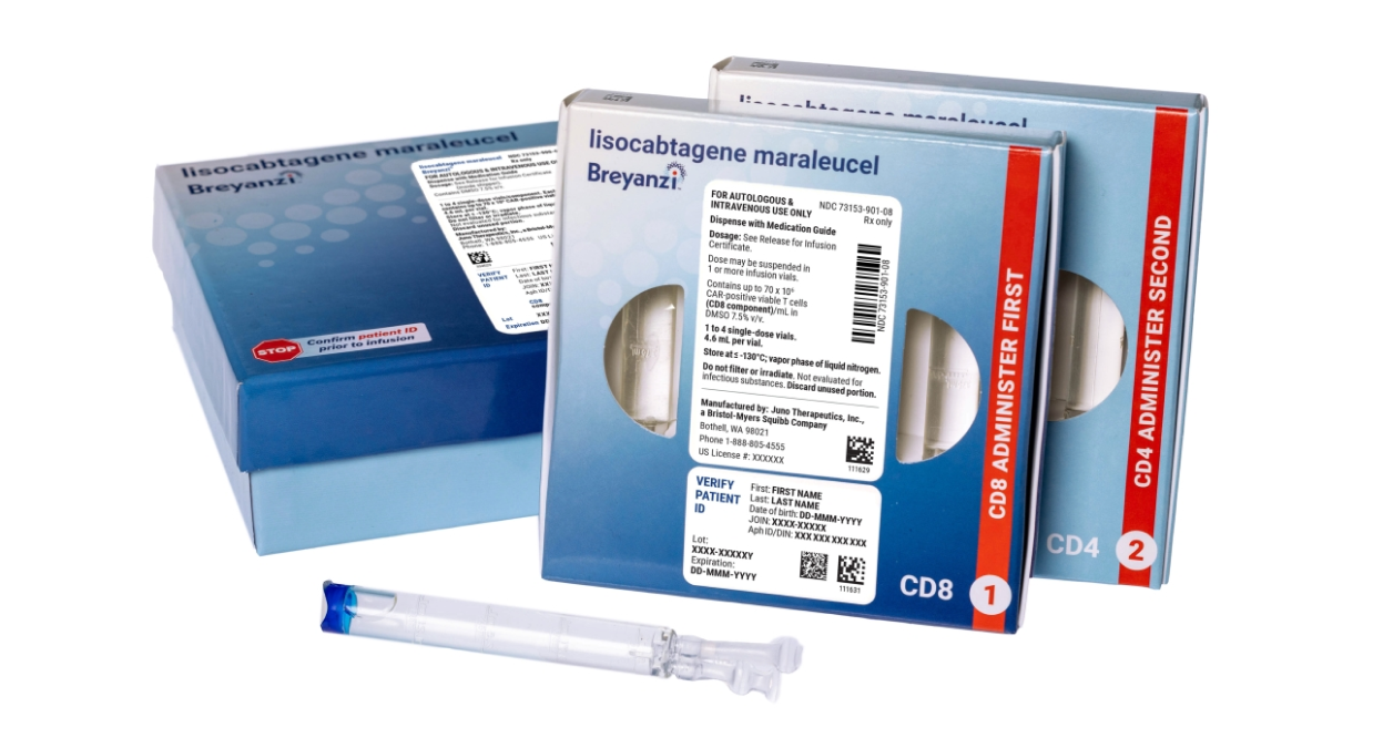 FDA Grants Priority Review To Bristol Myers Squibb’s Breyanzi (Lisocabtagene Maraleucel) For Treating Relapsed Or Refractory Marginal Zone Lymphoma, Now The Fifth Cancer Type Under Evaluation